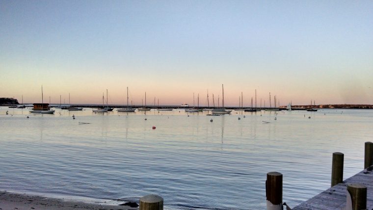 Sailboats and Sunset