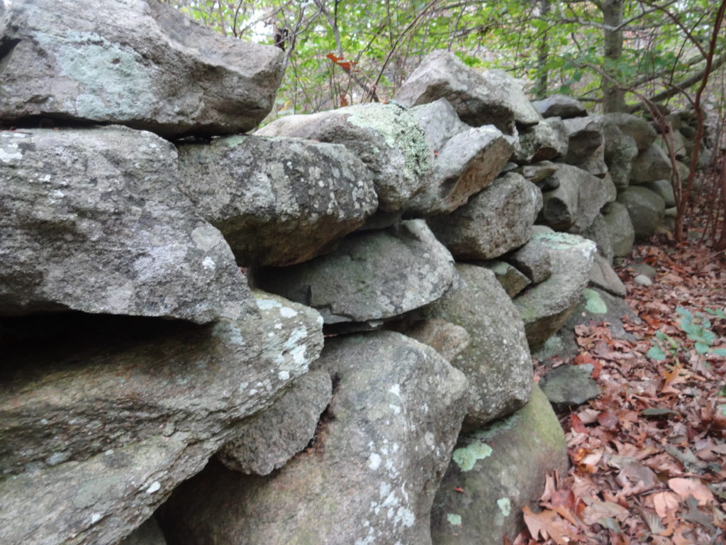 Dry Stone Wall Close-Up