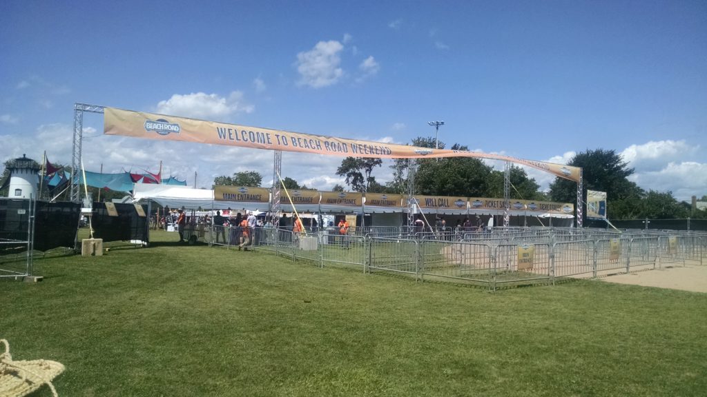 Entrance Gates to Music Festival