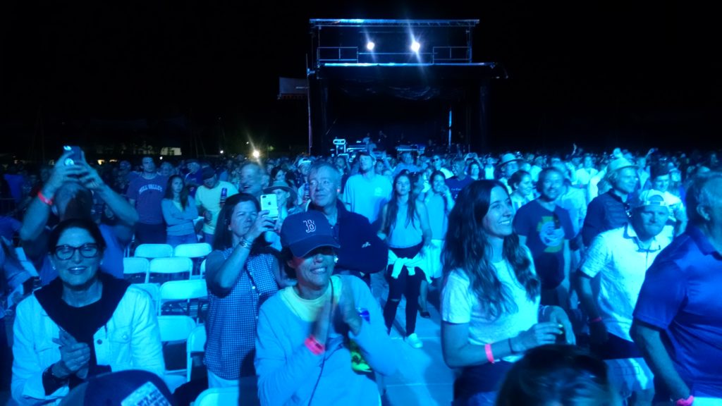 Audience at Martha's Vineyard Music Festival