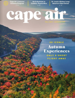 Fall Cover of Cape Air Magazine