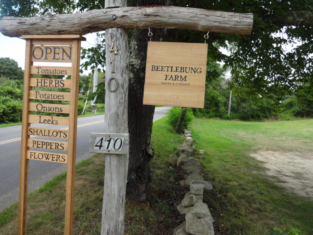 Beetlebung Farm Stand Sign