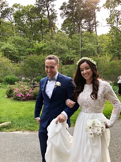 Bride and Groom At Hotel