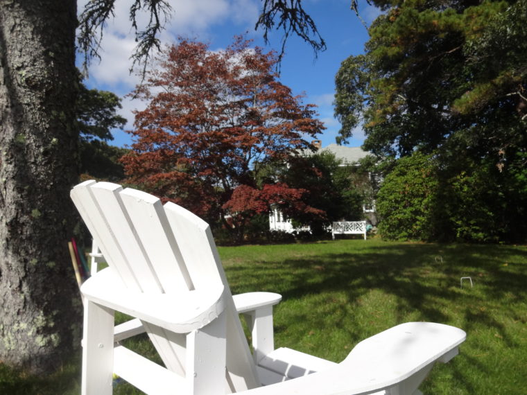 White Adirondack Chair