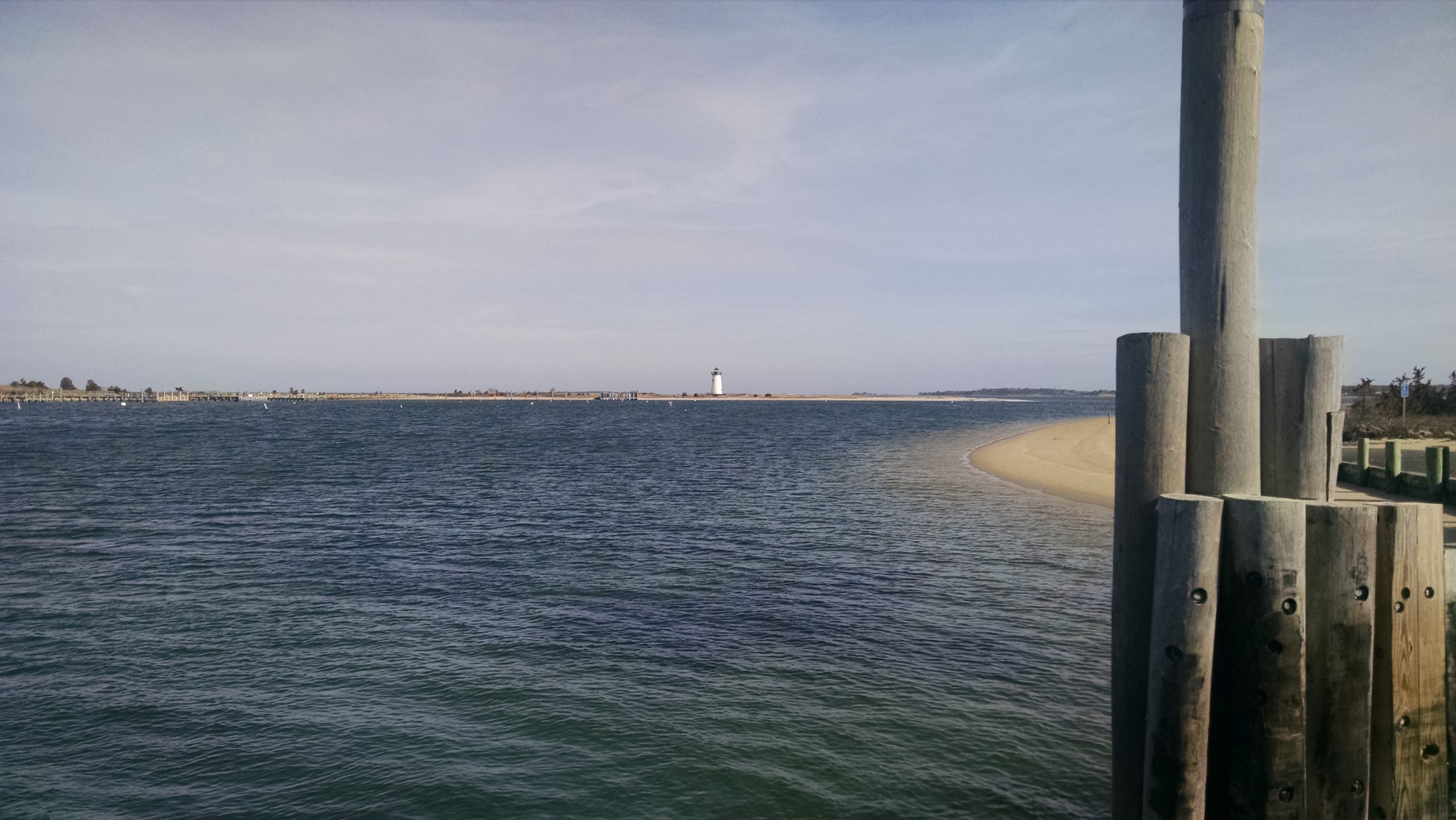 Edgartown Light From Chappy