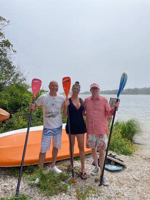 Paddleboarders