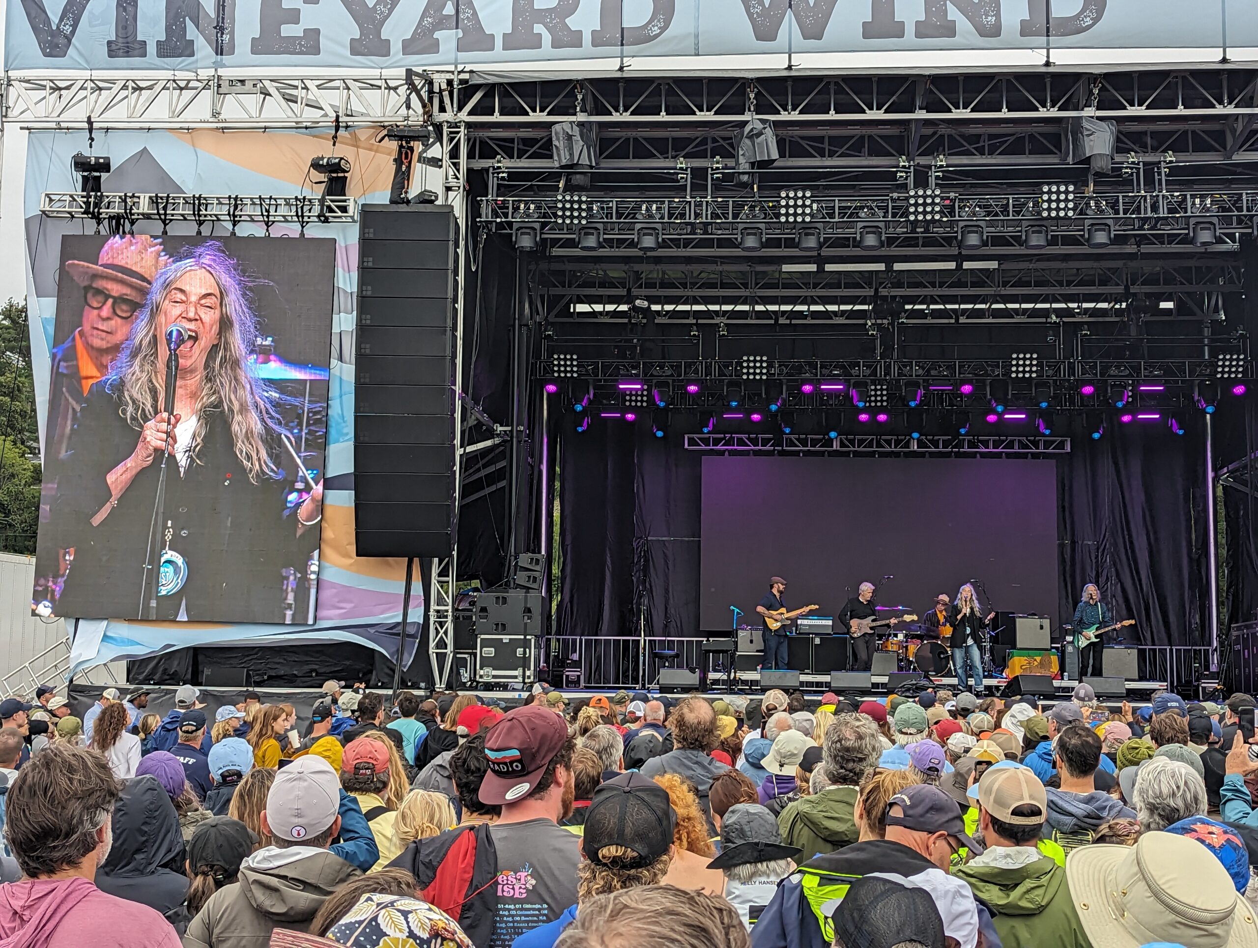 Patti Smith on Stage