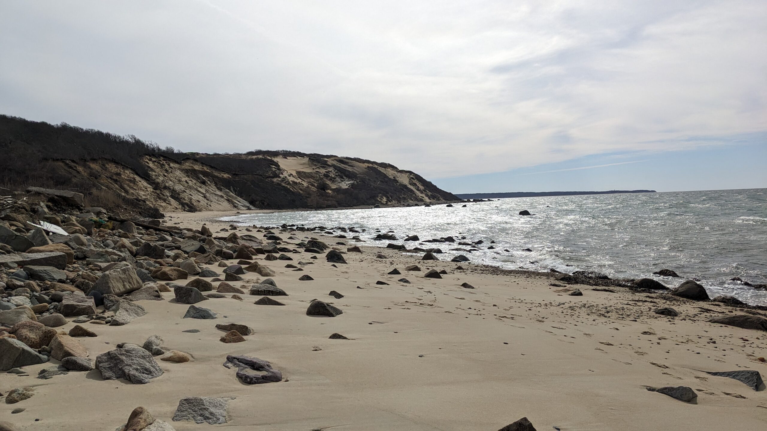 Beach view at Brickyard at Menemsha Hills